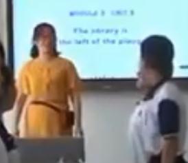 ���а����꼉�σ� Module3 unit2 The library is on the left of the playground��c