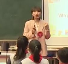 全國小學英語課堂教學現場優質課現場外研版四年級上冊Module 9 Unit1 What happened to the your head005 廣西